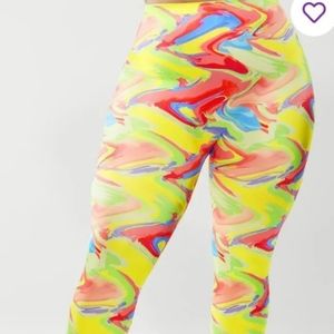 COPY - Yitty Multicolor leggings Plus Size 1x